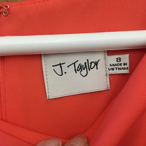 J Taylor Fit & Flare Midi Dress with Pockets NWOT - Picture 8 of 8